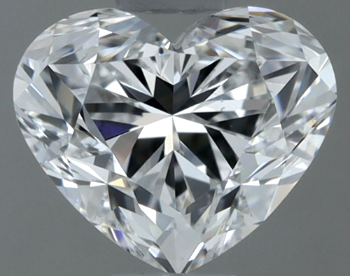 1.01 carat E-VS1 Natūralus Heart Deimantas (1)