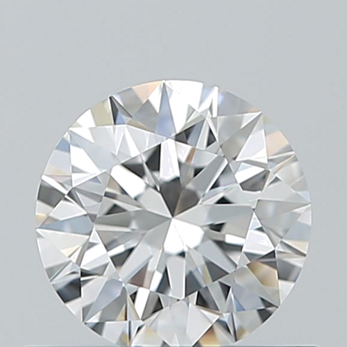 0.6 carat D-VVS2 Excellent cut Natūralus Round Deimantas (1)