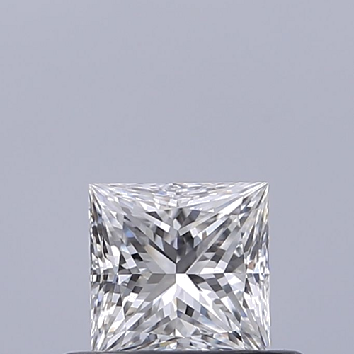 0.41 carat F-VVS1 Natūralus Princess Deimantas (1)