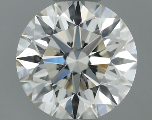 0.51 carat K-VVS2 Excellent cut Natūralus Round Deimantas (1)