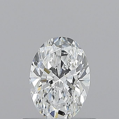 0.54 carat D-VVS1 Natūralus Oval Deimantas (1)
