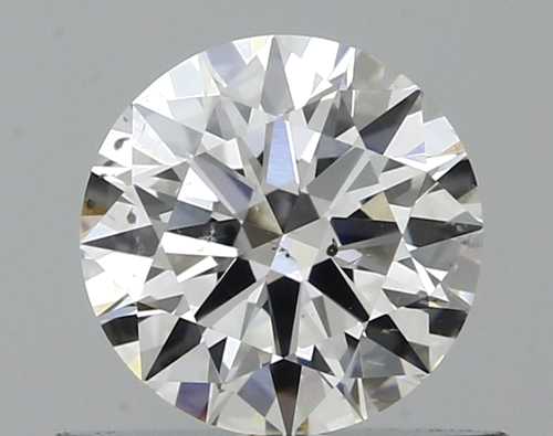 0.5 carat F-SI2 Excellent cut Natūralus Round Deimantas (1)