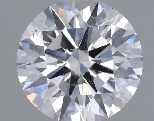 0.5 carat E-SI1 Excellent cut Natūralus Round Deimantas (1)