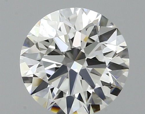 0.43 carat F-VVS1 Excellent cut Natūralus Round Deimantas (1)