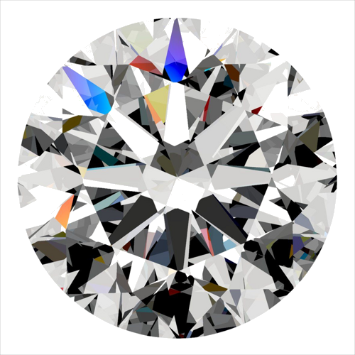 0.3 carat G-VVS1 Very Good cut Natūralus Round Deimantas (1)