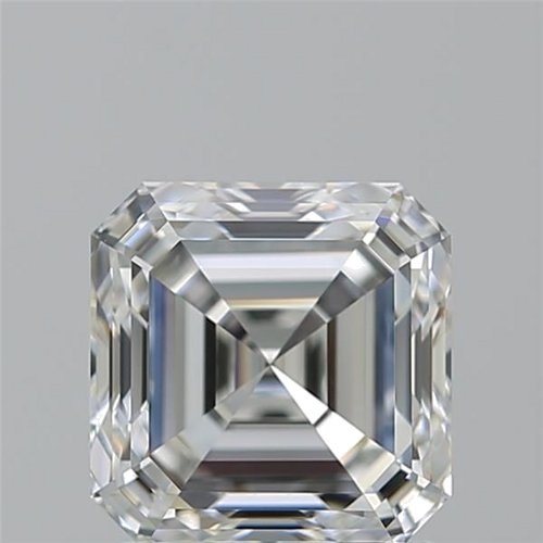 1.6 carat F-VVS2 Natūralus Asscher Deimantas (1)