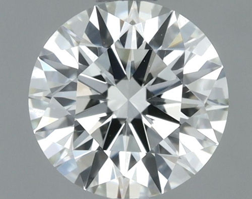 0.56 carat K-VVS2 Excellent cut Natūralus Round Deimantas (1)