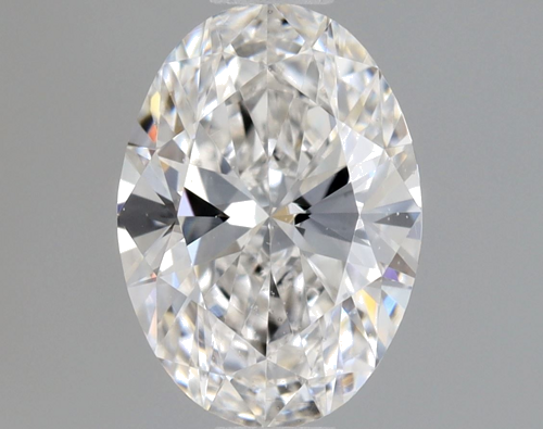 0.6 carat F-SI1 Natūralus Oval Deimantas (1)