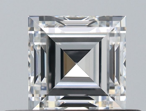 0.41 carat E-VVS1 Natūralus Square Radiant Deimantas (1)