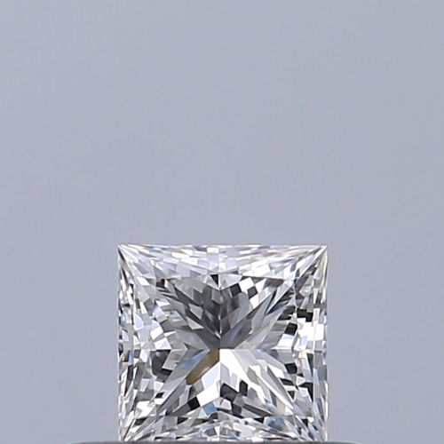 0.3 carat D-VVS1 Natūralus Princess Deimantas (1)