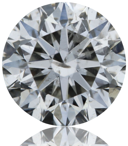 0.71 carat I-SI2 Very Good cut Natūralus Round Deimantas (1)