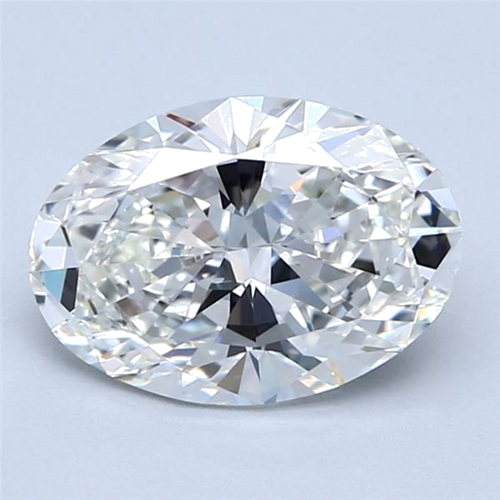 2.0 carat H-SI1 Natūralus Oval Deimantas (1)