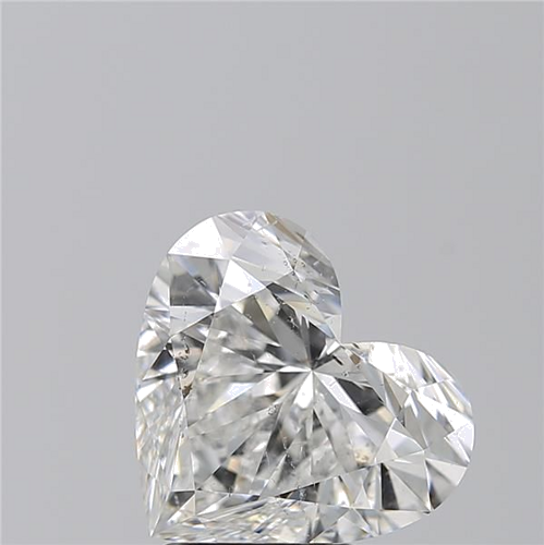 3.21 carat F-SI2 Natūralus Heart Deimantas (1)