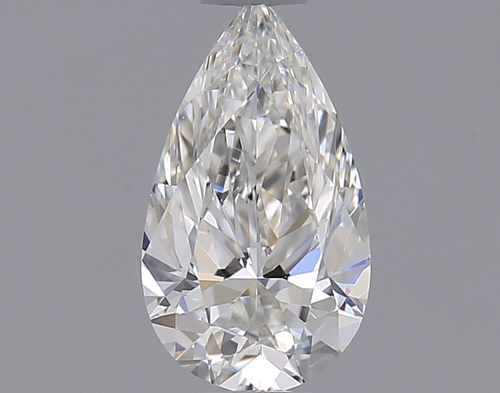 0.51 carat G-VVS1 Natūralus Pear Deimantas (1)