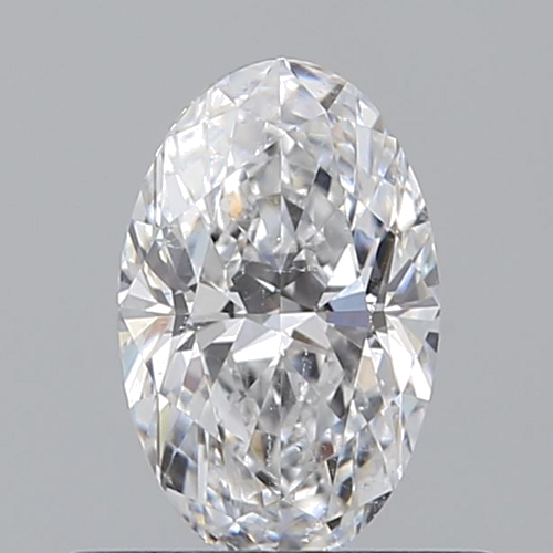 0.52 carat D-SI2 Natūralus Oval Deimantas (1)