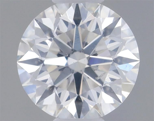 0.33 carat F-SI2 Excellent cut Natūralus Round Deimantas (1)
