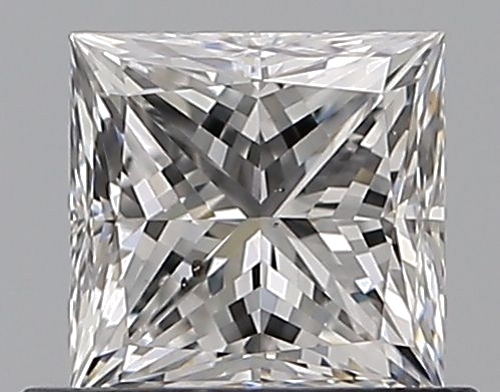 0.7 carat D-SI1 Natūralus Princess Deimantas (1)