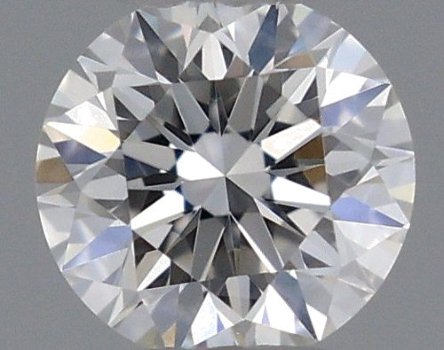 0.19 carat F-VVS1 Excellent cut Natūralus Round Deimantas (1)