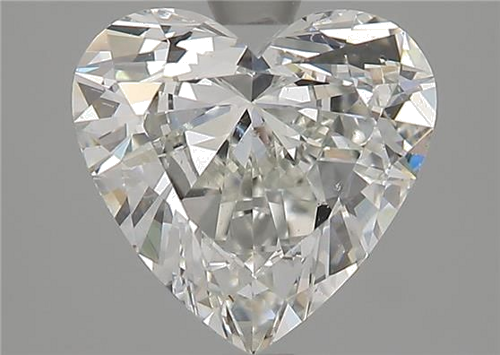 1.7 carat H-VS2 Natūralus Heart Deimantas (1)