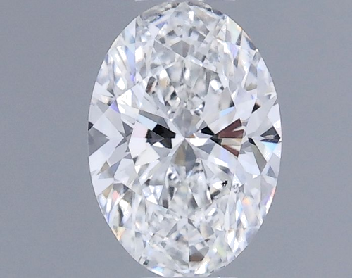 0.5 carat F-SI1 Natūralus Oval Deimantas (1)