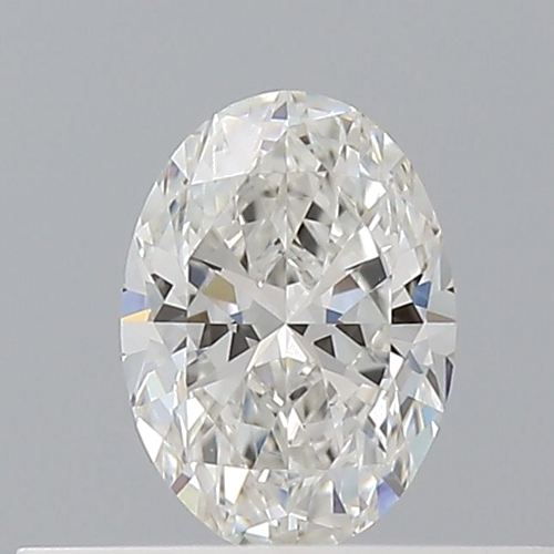 0.3 carat G-VVS2 Natūralus Oval Deimantas (1)