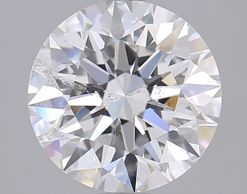 2.12 carat F-SI2 Excellent cut Natūralus Round Deimantas (1)