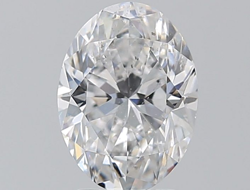 2.51 carat D-SI1 Natūralus Oval Deimantas (1)