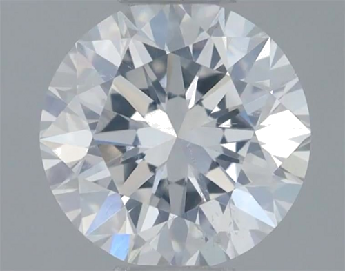0.45 carat E-SI2 Very Good cut Natūralus Round Deimantas (1)