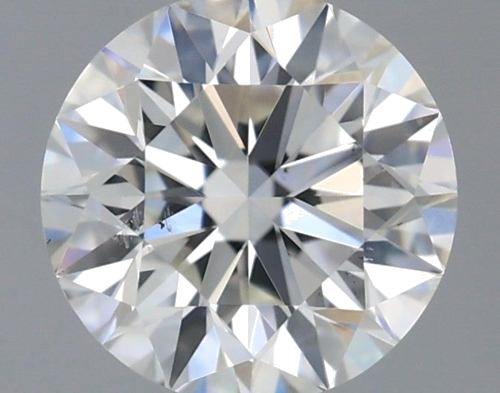 0.52 carat I-SI1 Very Good cut Natūralus Round Deimantas (1)