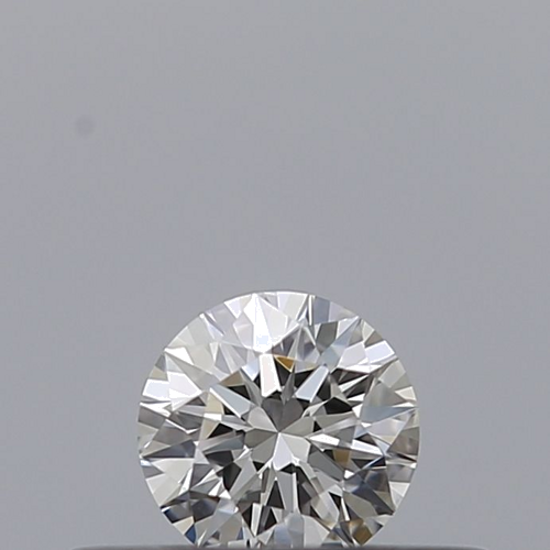 0.19 carat F-VVS1 Excellent cut Natūralus Round Deimantas (1)