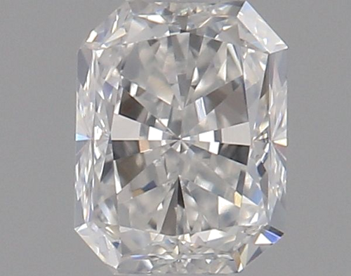 0.5 carat F-SI1 Natūralus Radiant Deimantas (1)