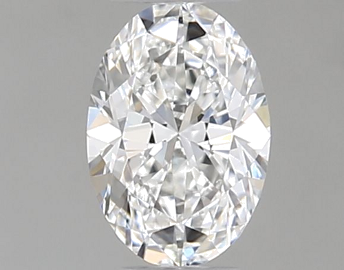 0.26 carat F-VVS1 Natūralus Oval Deimantas (1)
