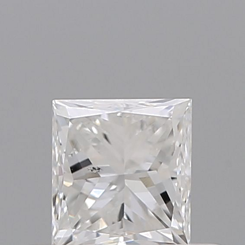 0.4 carat E-SI1 Natūralus Princess Deimantas (1)