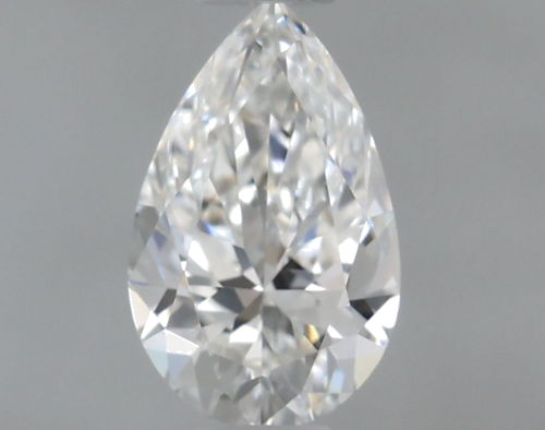0.31 carat F-IF Natūralus Pear Deimantas (1)