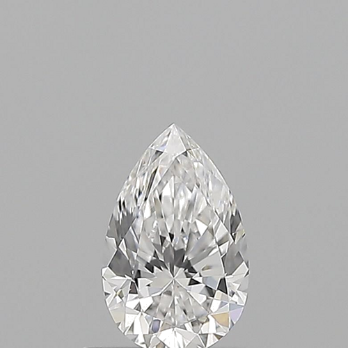 0.51 carat D-IF Natūralus Pear Deimantas (1)