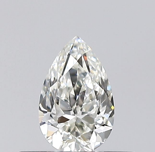 0.32 carat I-SI1 Natūralus Pear Deimantas (1)