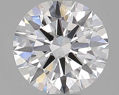 0.42 carat E-VS1 Excellent cut Natūralus Round Deimantas (1)