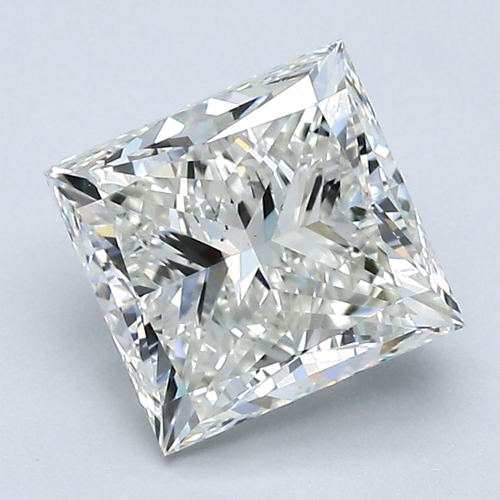 2.52 carat J-SI1 Natūralus Princess Deimantas (1)