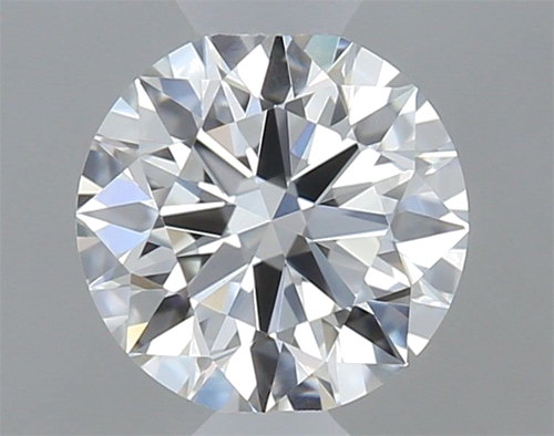 0.37 carat F-VVS2 Excellent cut Natūralus Round Deimantas (1)