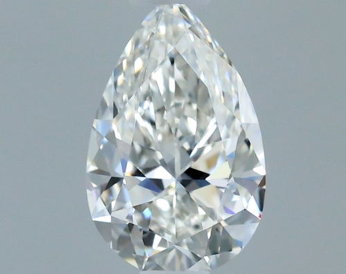 0.42 carat G-VVS1 Natūralus Pear Deimantas (1)