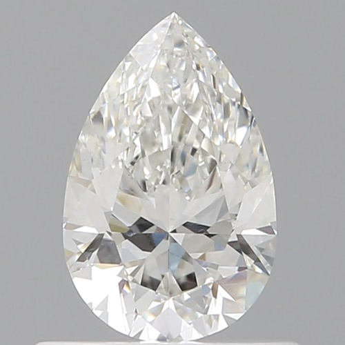 0.53 carat G-SI1 Natūralus Pear Deimantas (1)