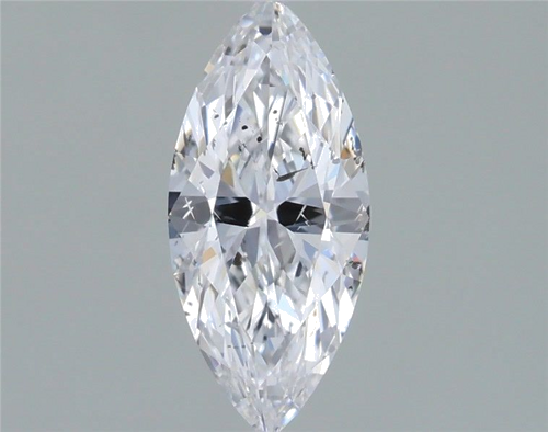 0.47 carat D-SI2 Natūralus Marquise Deimantas (1)