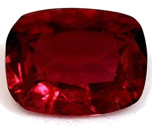 0.56 carat RED Cushion Rubinas (1)