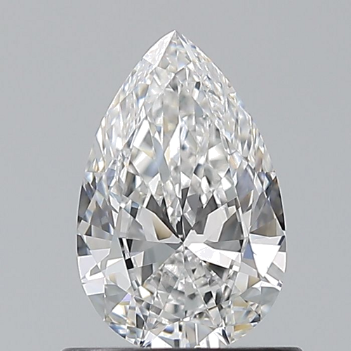 0.7 carat E-VS1 Natūralus Pear Deimantas (1)