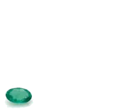 0.4 carat GREEN Oval Smaragdas (1)