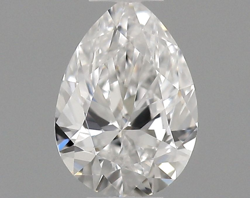0.23 carat E-VS1 Natūralus Pear Deimantas (1)