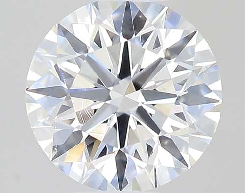 0.5 carat F-SI1 Excellent cut Natūralus Round Deimantas (1)
