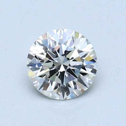 0.57 carat F-SI1 Excellent cut Natūralus Round Deimantas (1)