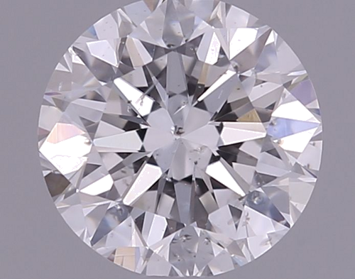 0.5 carat F-SI2 Very Good cut Natūralus Round Deimantas (1)