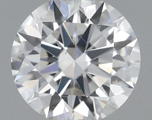 0.19 carat F-SI1 Excellent cut Natūralus Round Deimantas (1)